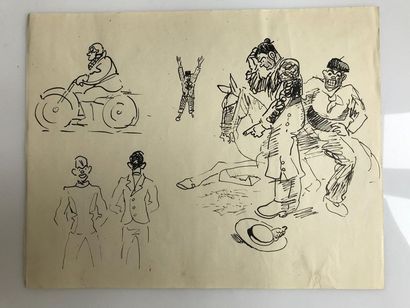 null José Luis REY VILA (1910-1983)

Studies

Ink drawing

27x20.9cm