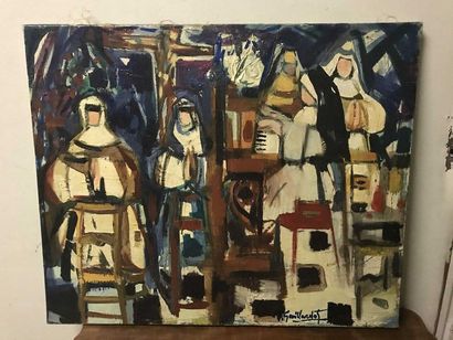 null P. GAILLARDOT

The Dominican Sisters

Oil on canvas signed lower right 

60...