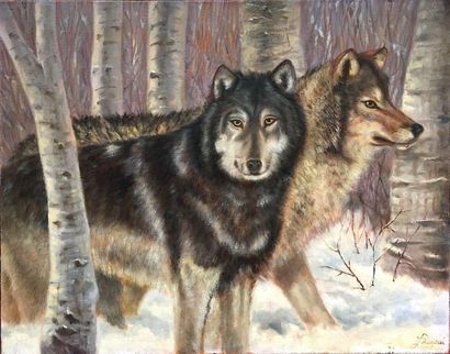 null Jean DAPRAI

Wolves 

92 x 73 cm 

Signed lower right