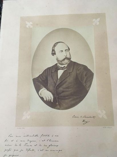 null Alphonse LIEBERT (1873 - 1913)

The Count de Chambord

Albuminized print 

40...