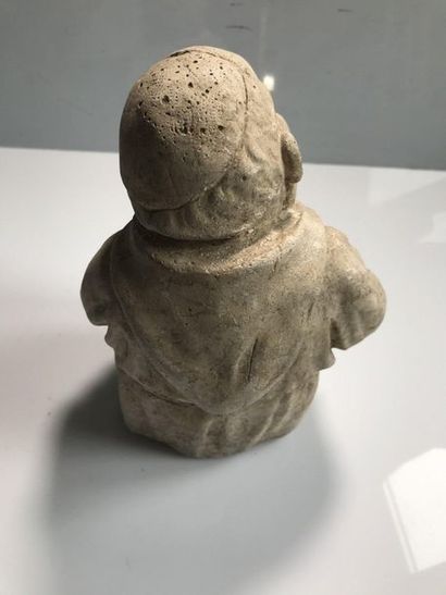 null Carved stone monk

Height: 23cm