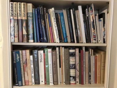 null Lot de livres reliés et brochés modernes : littérature divers, livres d’art...