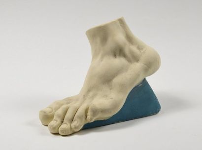 null Two plaster foot studies