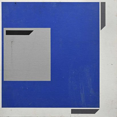null Pierre MAVROPOULOS (1961) Untitled, 2008 Acrylic on canvas, mounted on wood,...