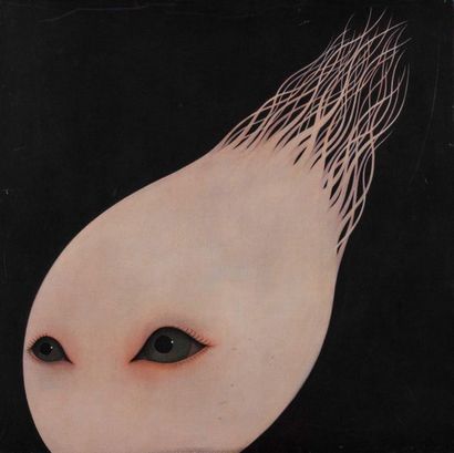 null Hideaki KAWASHIMA (1969) Jet, 2004 Acrylique sur toile. 91 x 91 cm Provenance...