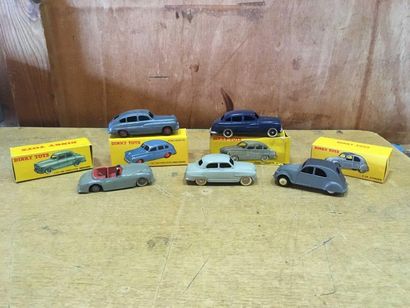 null Pack of five dinky toys, including a Mercedes Benz 300 SL

(Small accidents...
