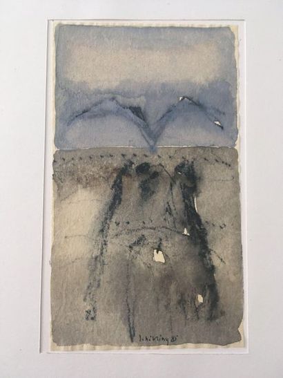 null Frede SCHILLING (1928 - 

Untitled, 1985

Watercolour and ink on paper, signed...