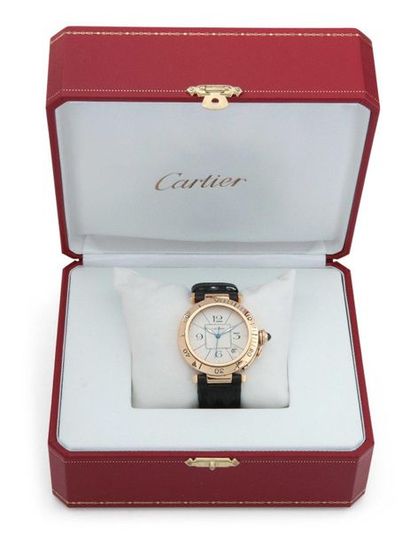 null 45 Cartier - Pasha C City watch in 18K 750 thousandths yellow gold with automatic...