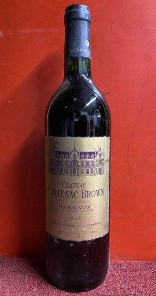null 1 Bout. Margaux, Château Cantenac Brown, 1993