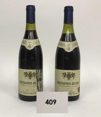 null 2 Bout. Châteauneuf-du-Pape, Beyne Frères.