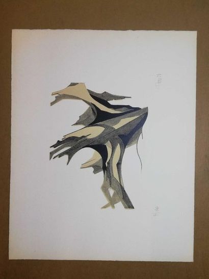 null PERRE Daniel 1963 Lithograph on paper. Signed lower right. Dated and numbered...