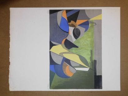 null PERRE Daniel 1964 Poster lithograph on paper. Signed lower right. Dated, numbered...