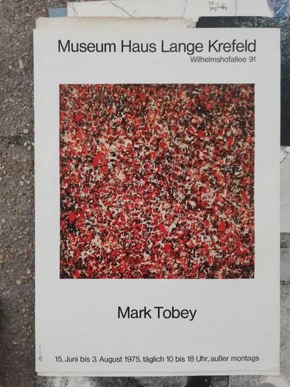 null TOBEY Marc,Affiche offset 84x60cm
