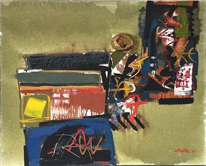 null TURVILLE (De) Serge. 1995, Oil on canvas Signed lower right. 65 x 81 cm