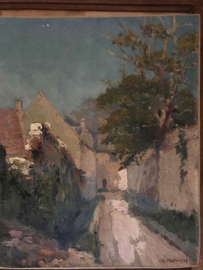 null FROLICH Ch.

Village view 

Oil on canvas

40 x 32 cm