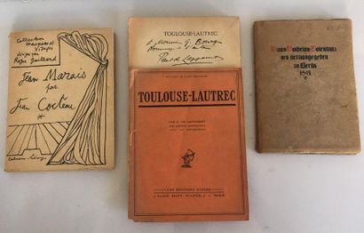 null De laparent. Toulouse Lautrec avec envoi de l'auteur

Jean Marais par Jean Cocteau

Hans...
