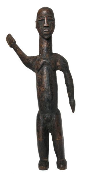 null Afrique. Statuette Bateba du peuple Lobi, Burkina Faso. Personnage masculin...