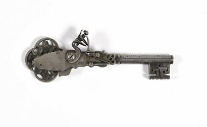 null 248 Clef-pistolet, XIXe siècle.