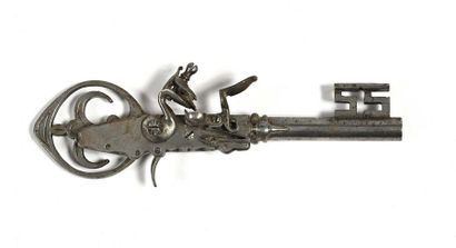 null 249 Clef-pistolet, XIXe siècle.