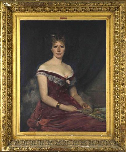 35 French School of the 19th century Portrait...