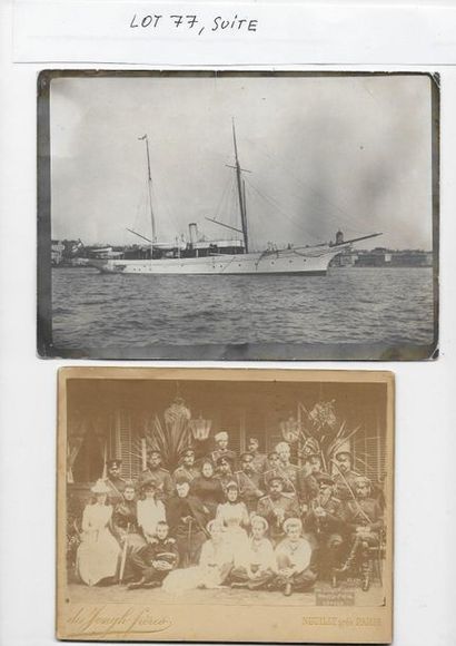 null 110 Imperial Family of Russia. Set of 13 old photographs, in different sizes,...