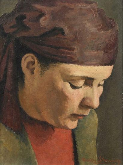 130 Théodore STRAVINSKY (1907-1989) Portrait...