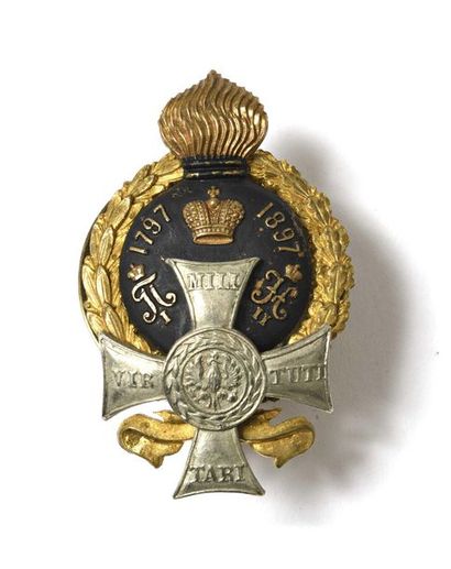 null 207 Badge 7th Grenadiers Samoguitski Aide-de-camp General Count Totleben. Troop....