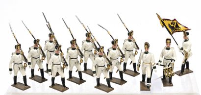 null CBG moderne : armée anglaise, 1er Empire, 12 figurines.