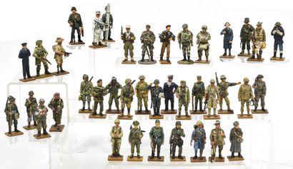 null DEL PRADO : 39 figurines Seconde guerre mondiale.