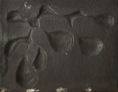 null Kristine TISSIER (1928 - 2010) Bas-relief en fonte de fer dans le goût de Matisse....
