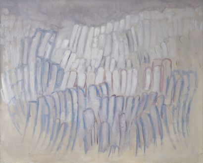 null Kristine TISSIER (1928 - 2010) Sans titre Huile sur toile. 81 x 100 cm