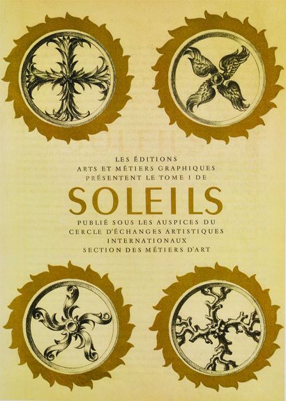 null 150 Gilbert POILLERAT (1902-1988) cinq illustrations pour la revue Soleil parue...