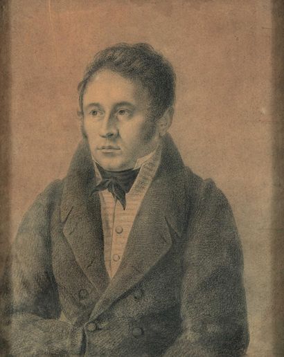 null Pierre DESROY, école du XIXème siècle Portraits d'hommes et de femmes Suite...