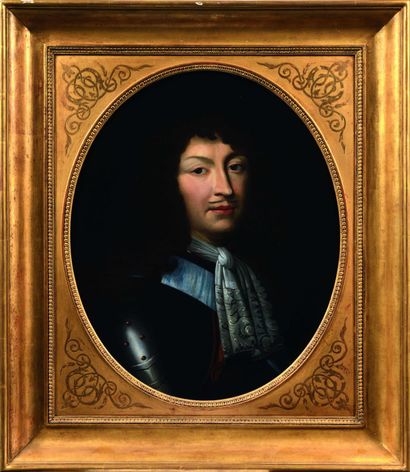 MIGNARD Pierre (École de) (1612-1694) Portrait...