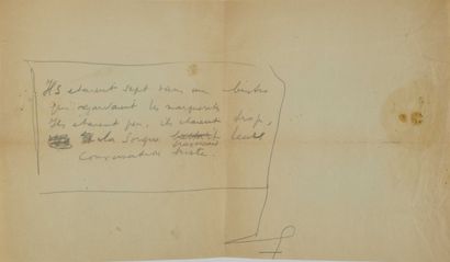 null 51 CHAR René. Léonides. Poème autographe signé. [1939 ( ?)] ; une page in-4.Le...