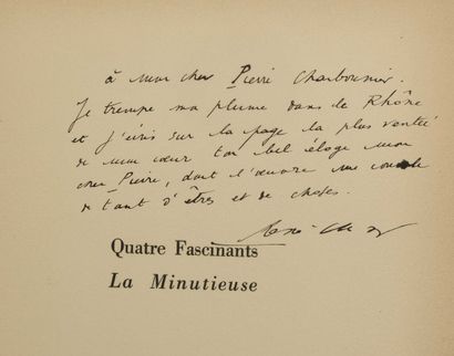 null 72 CHAR René. Four fascinators. La Minutieuse. Paris, (Imprimerie André Tournon...