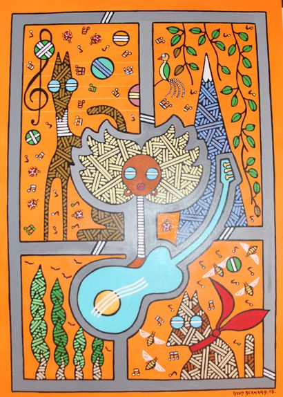 null Bernard BAUD (1964)


La femme orange 


Acrylique sur papier. 


50 x 70 c...