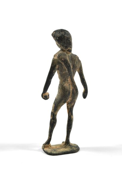 null Epoque Romaine. Hercule, bronze. Haut. : 11cm