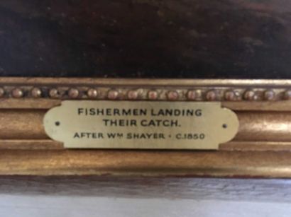 null Copie d’après William SHAYER « retour de pêche »