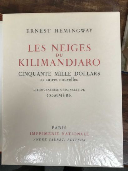 null Ernest HEMINGWAY.

8 volumes illustrés par Carzou, Commère, Minaux, Pelayo,...