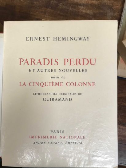 null Ernest HEMINGWAY.

8 volumes illustrés par Carzou, Commère, Minaux, Pelayo,...