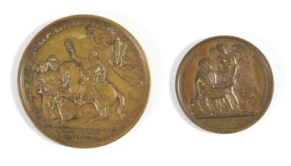 null Two bronze medals: Bonaparte General-in-Chief of the French Army in Italy and...