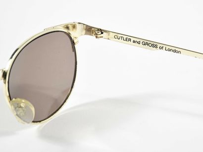 null 185 Cuttler & Groos London sunglasses circa 1980 10,5cm