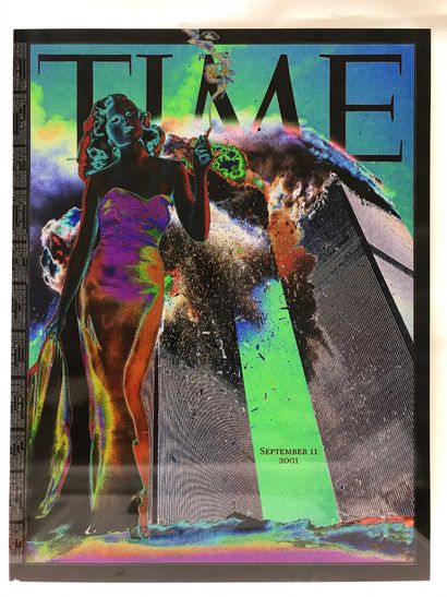 null Renan POLLES (1943-2019) Time, 2002 Tirage couleur, signé et daté en bas à droite...