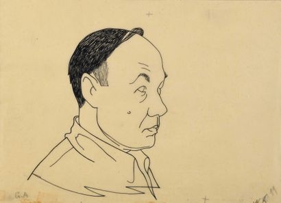 null Georges (Youri) ANNENKOV (1889-1974) Élégie Ensemble de trois dessins pour le...