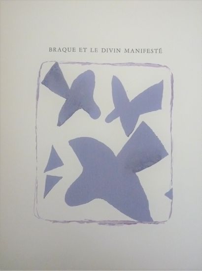 null BRAQUE ET LE DIVIN MANIFESTE par Pierre André BENOIT

Plaquette in-4 brochée.

Tirage...