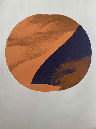 null Kozo INOUE (1937 2017) Composition abstraite, 1965. Sérigraphie. Signée en bas...