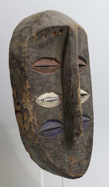 null Africa. Kwele mask (Gabon). The Kwele are a people of Central Africa, settled...