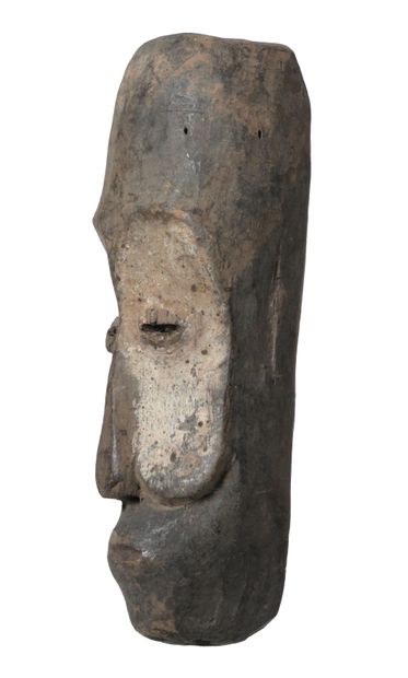 null Afrique. Gabon, Masque Kwélé. Une belle masquette Kwelé. Les Kwele (ou Bakwele...