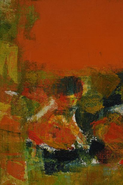 null 
Sayed Haider RAZA (1922-2016) 

The fall (L'automne), 1964

Oil on canvas.

Signed...